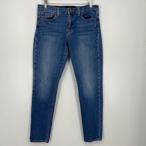 Lucky Brand Jeans‎ Women's Size 31 Blue Sofia Skinny Mid Rise Zip Fly